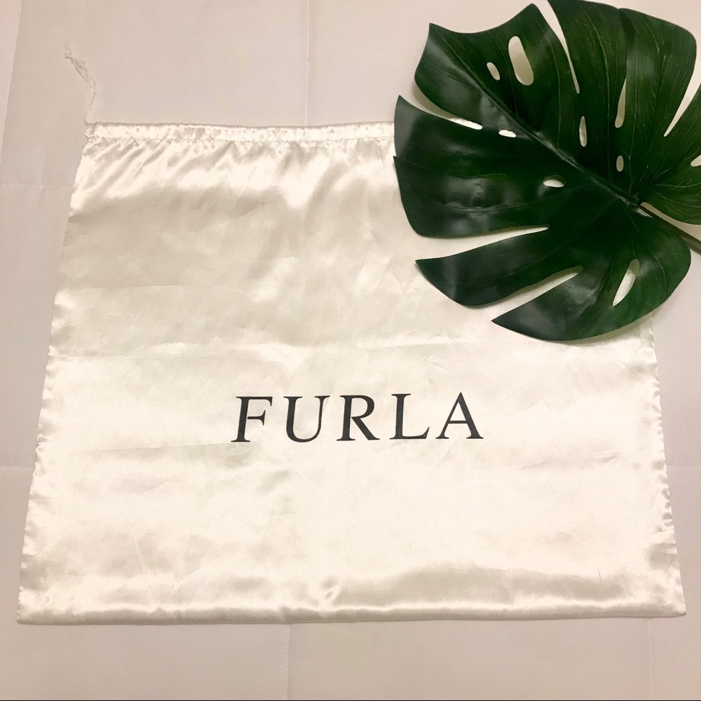 Furla Dust Bag, Dust Cover, Ivory Satin, large